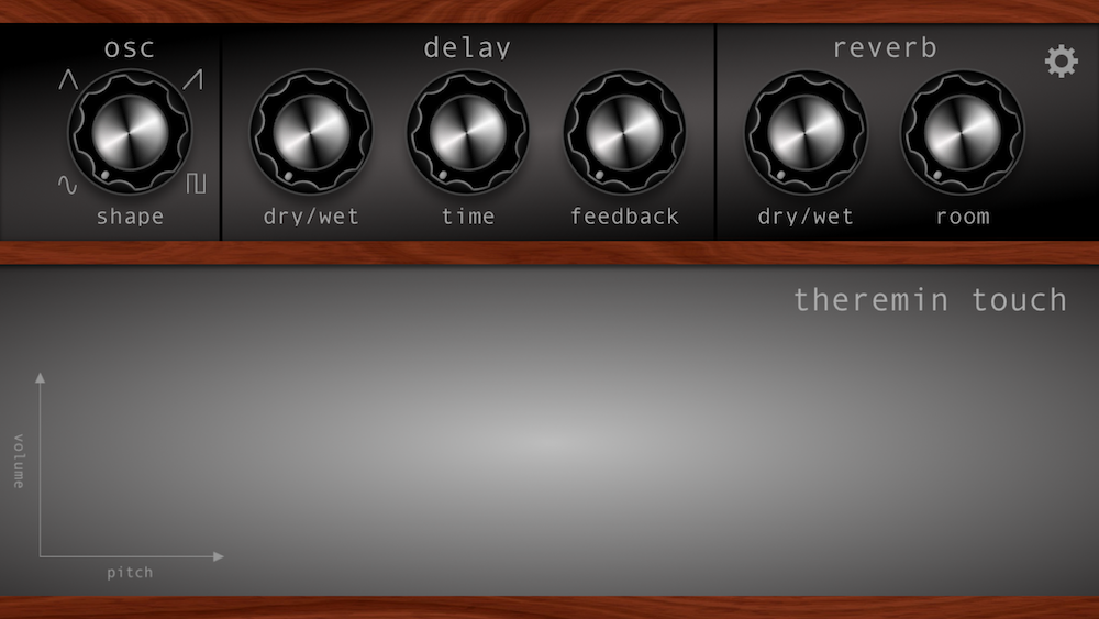 Theremin Touch: Theremin Simulator