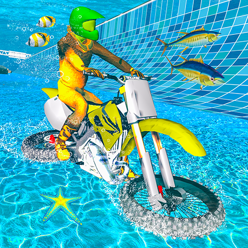 Underwater Bike Flying Stunts: Impossible Ramps