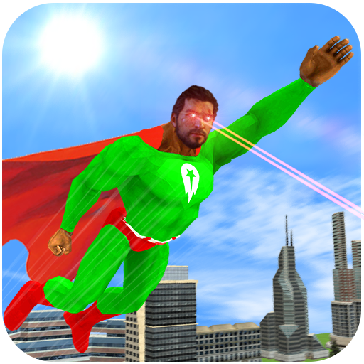 Black Hero Super Rope Man Crime Battle