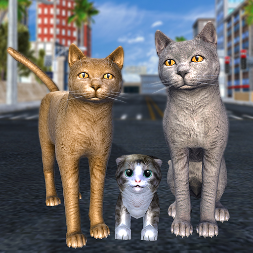 Cat Family Simulator: Stray Cute Kitty Game