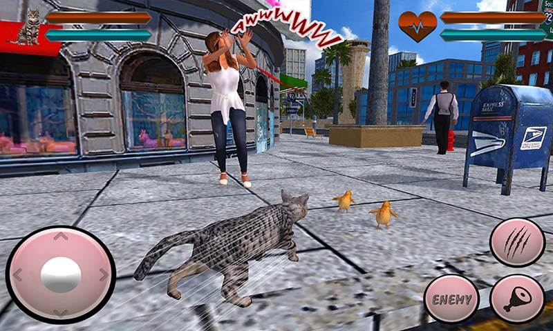 Cat Family Simulator: Stray Cute Kitty Game