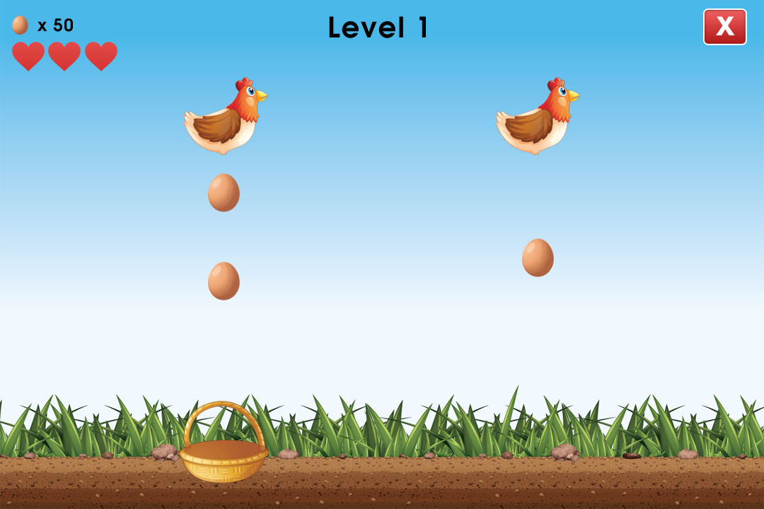 Egg Catcher Game