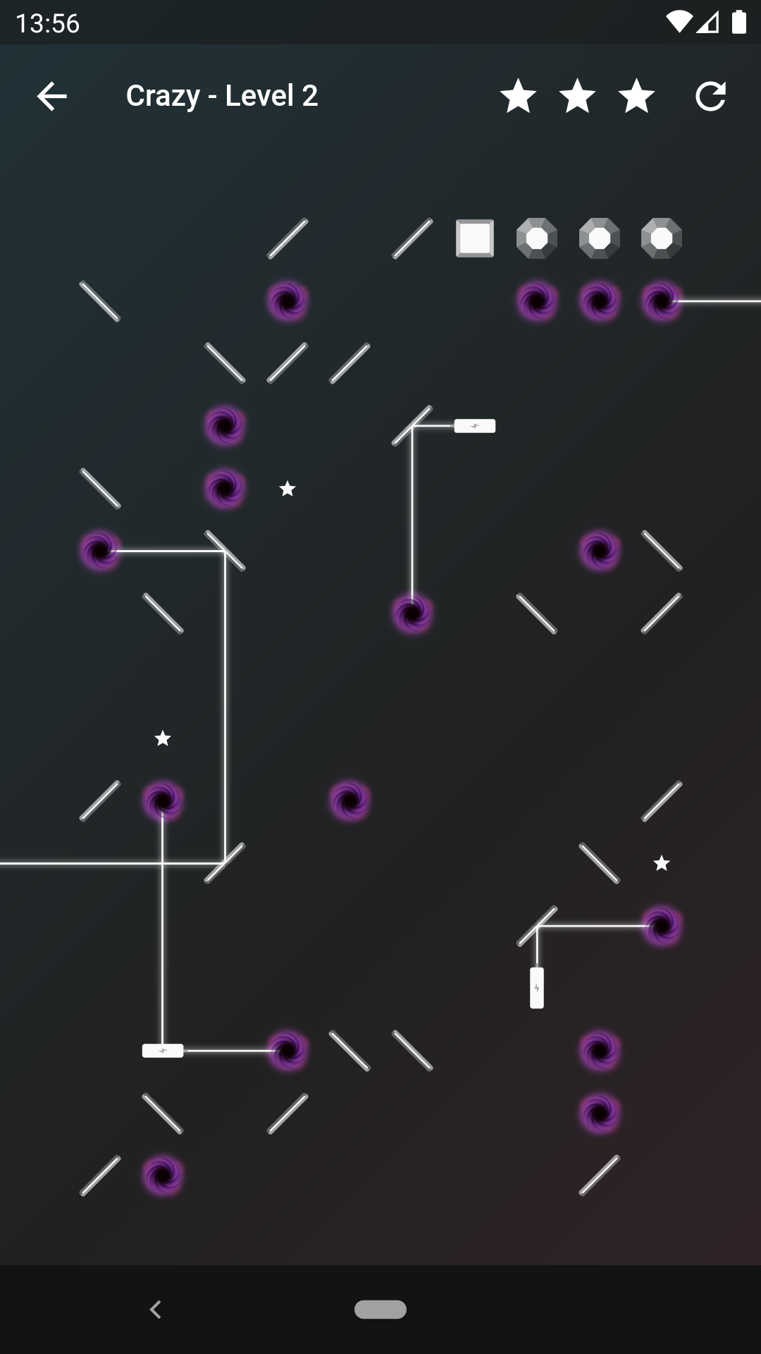 Laser Reflection - Puzzle game