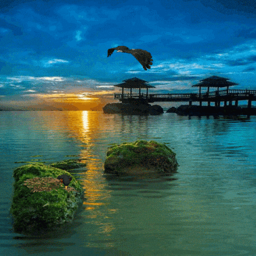 Evening Beach View LWP