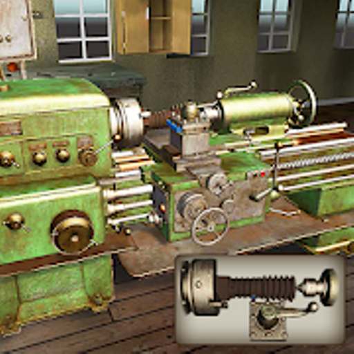 Lathe Machine 3D