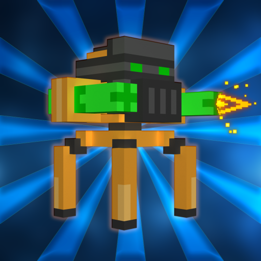 Blocky Bot Shooter - Twin Stick Endless Arcade