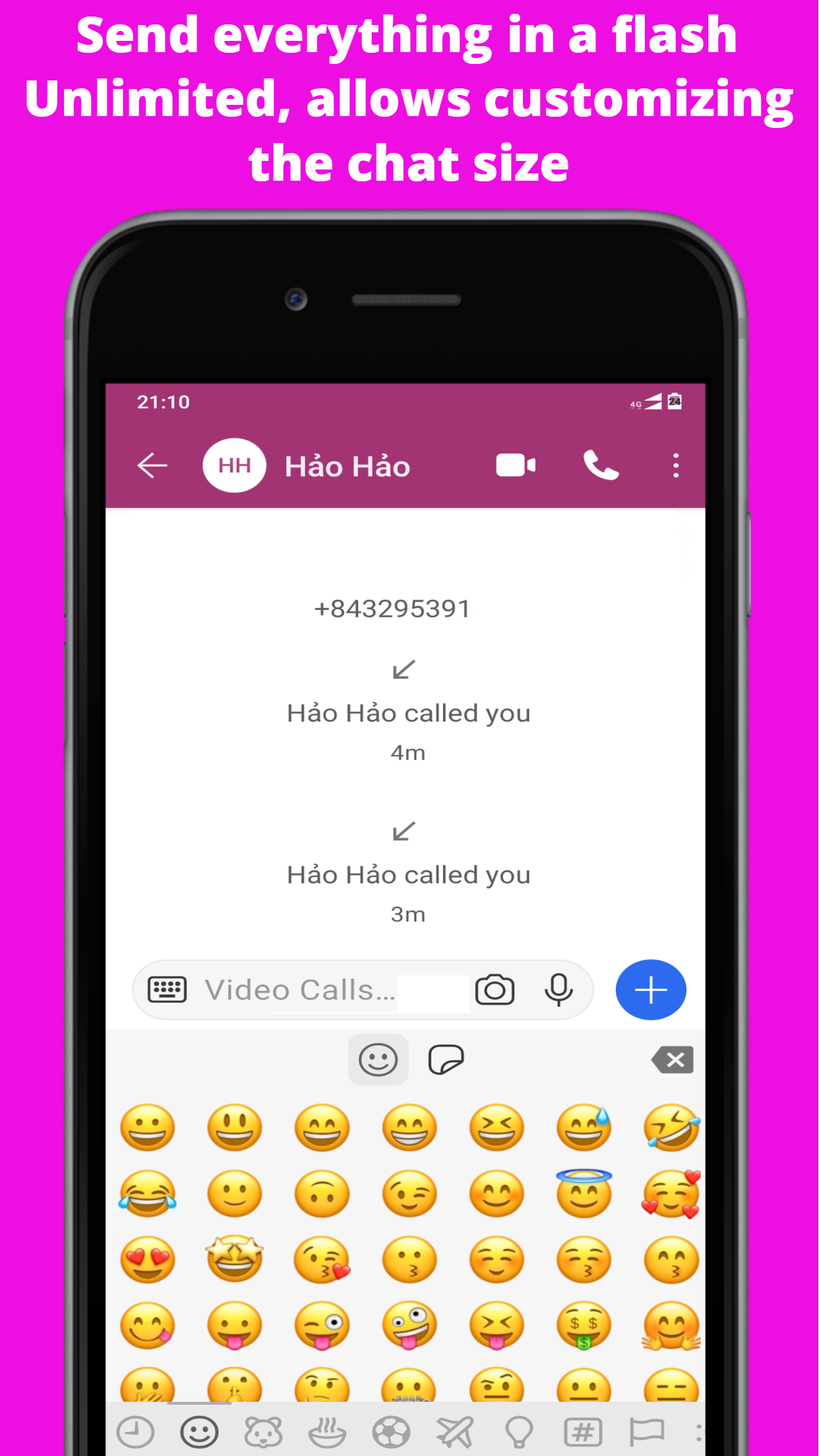 Free Video call - Chat messages app