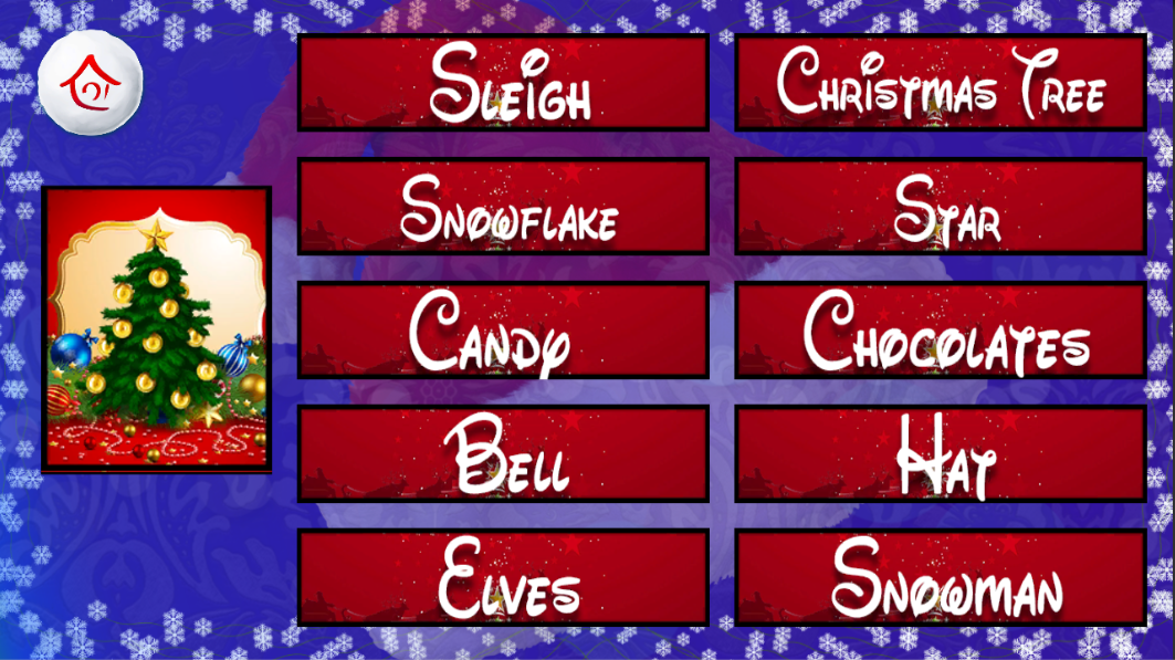 New Free Christmas Spelling World Kids Game