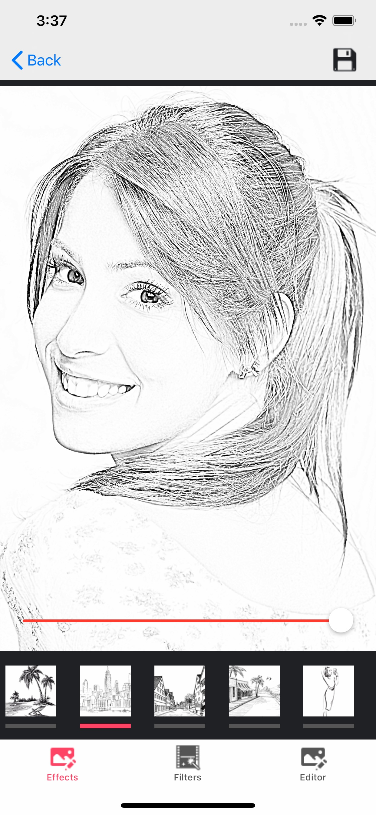 Pencil Photo Sketch Editor