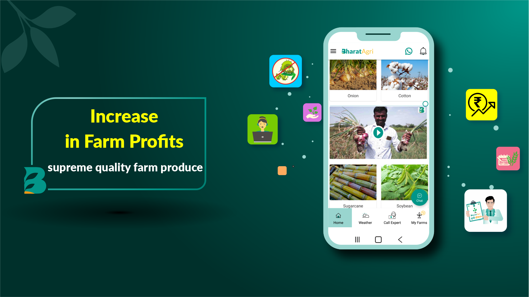 BharatAgri: Smart Farming, Agriculture Expert App