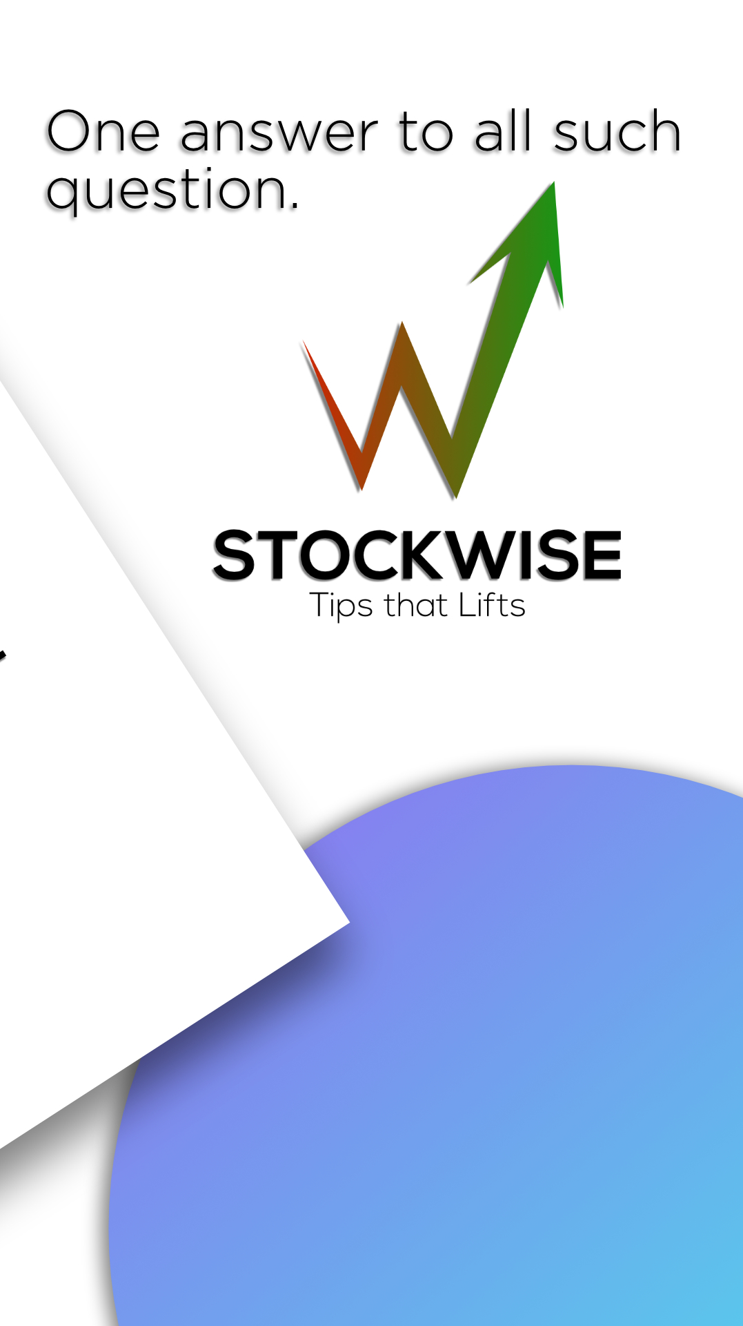 StockWise - Free Intraday tips