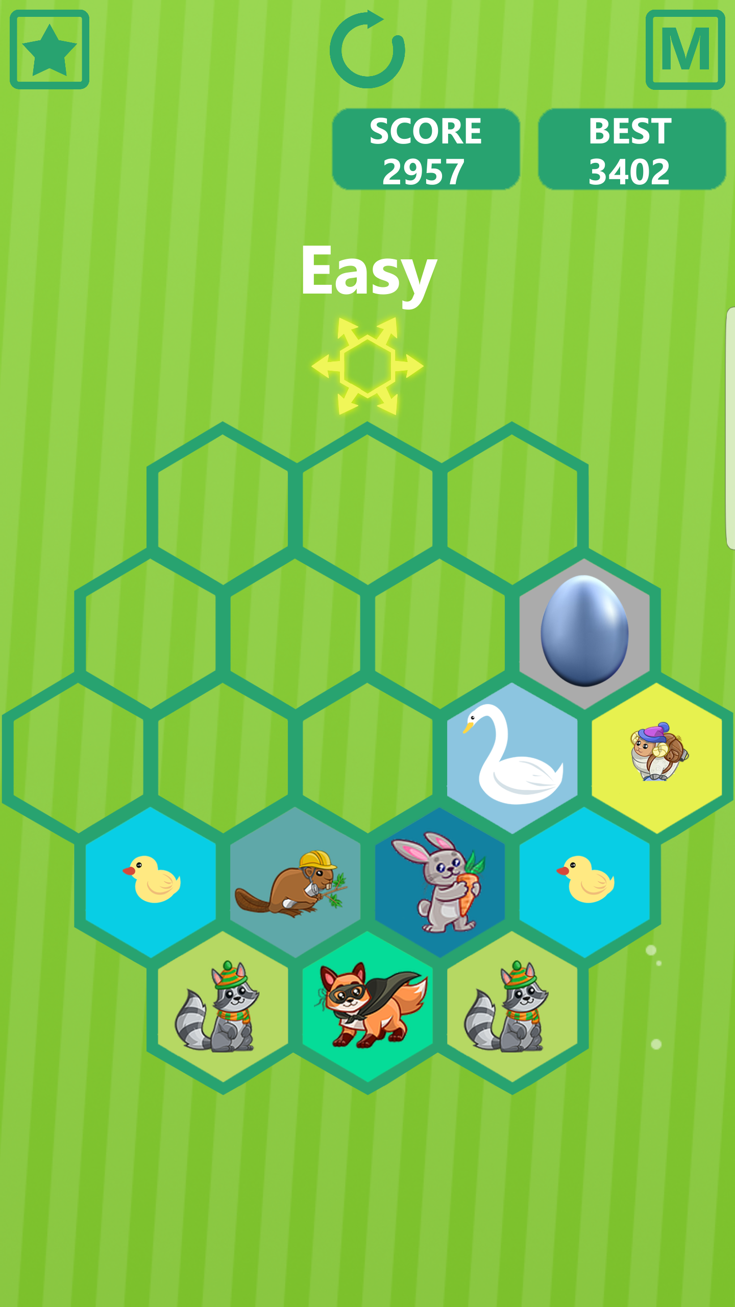 Hexagon animal 2020