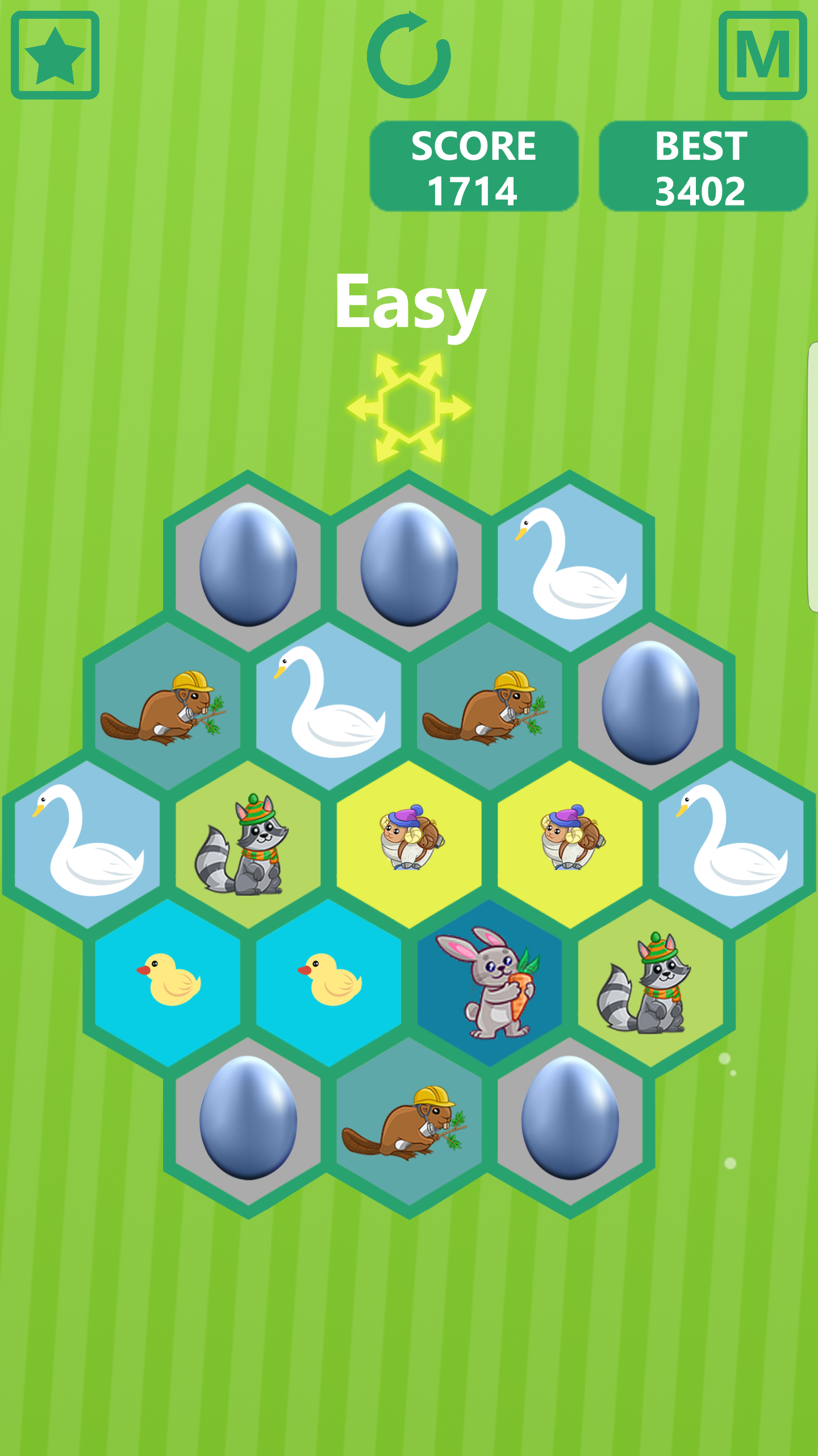 Hexagon animal 2020