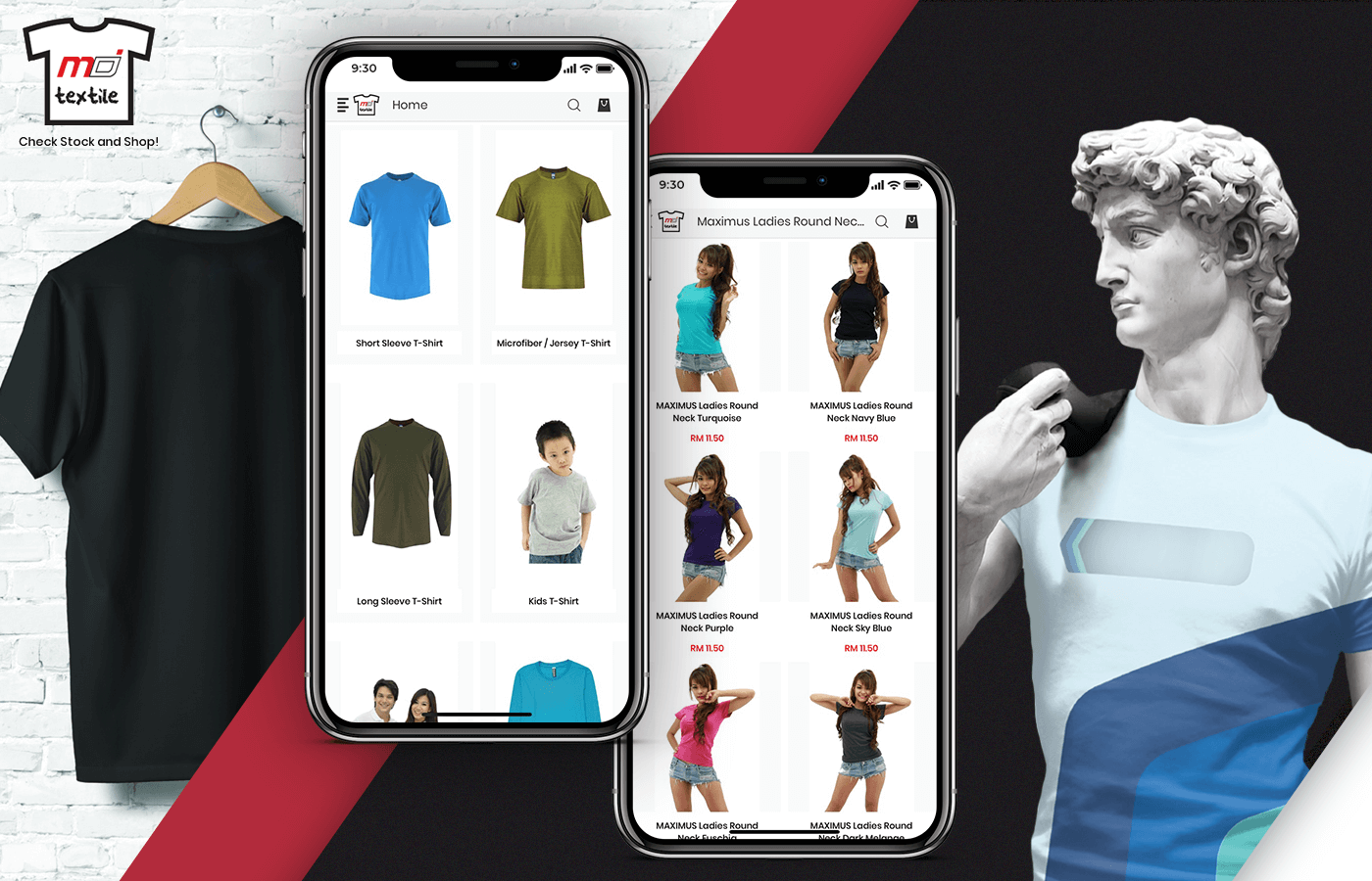 MD Textile - Online Shopping App