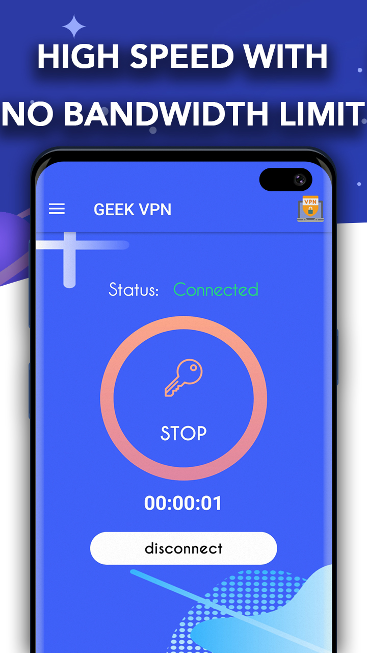 Geek VPN - Free and Fast Secured VPN Proxy
