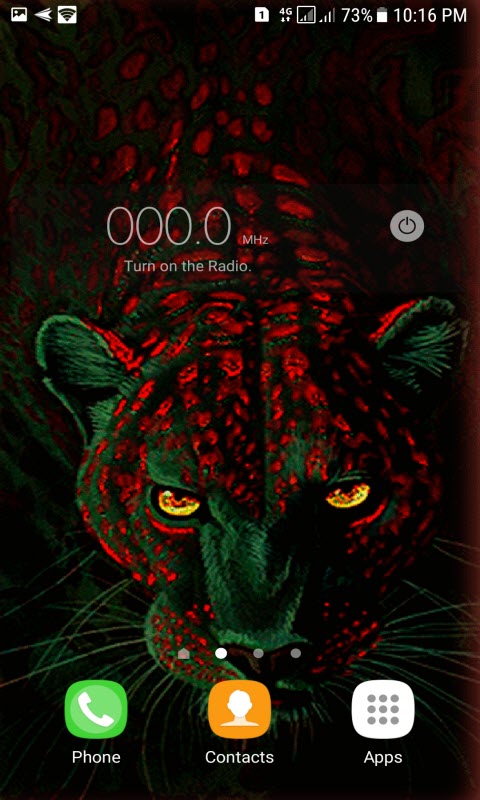 Green Leopard Live Wallpaper