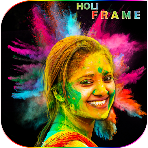 Holi Photo Frame 2020 : Happy Holi Photo Frame