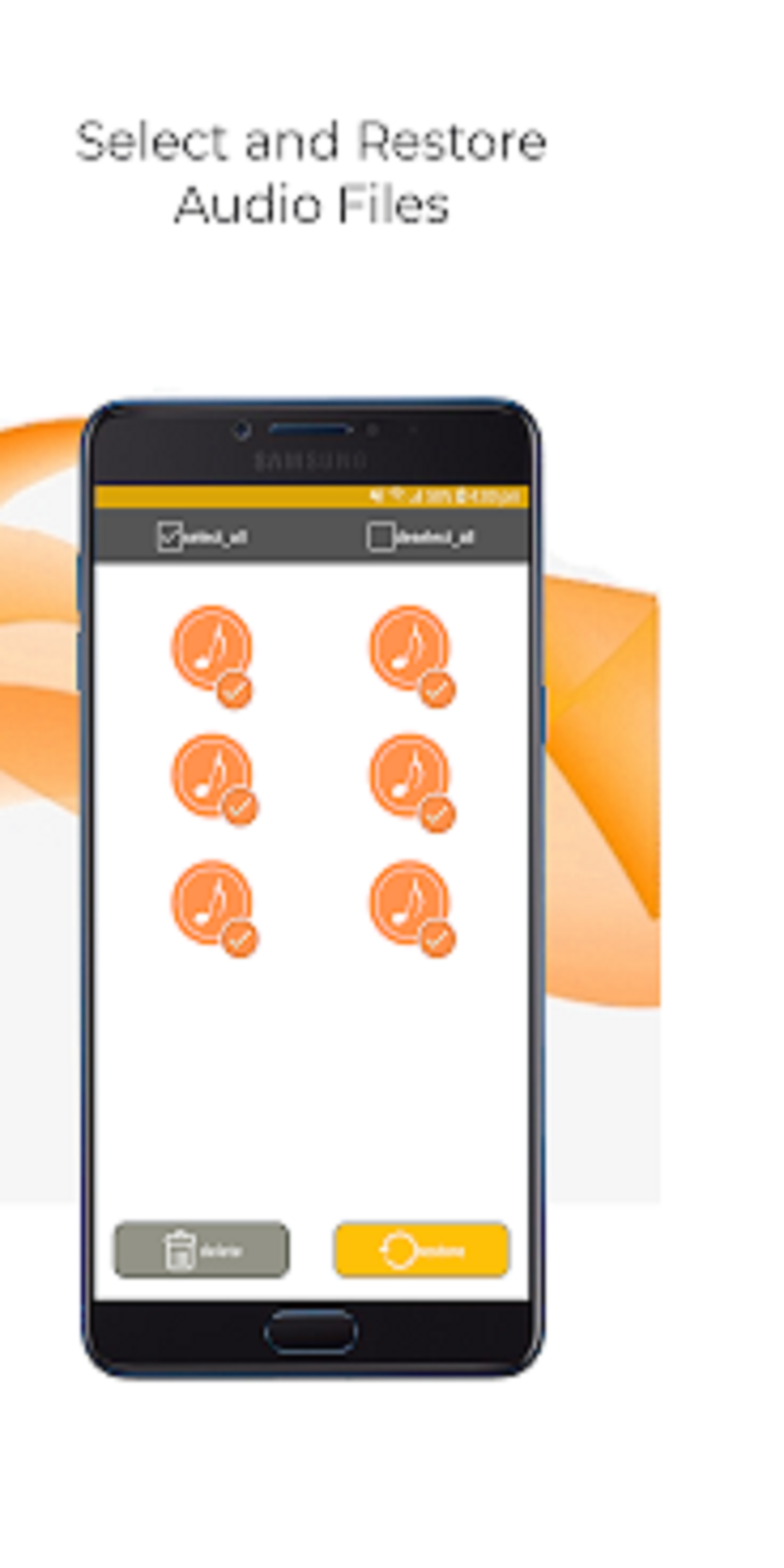 Recover Deleted Audio Recording Files
