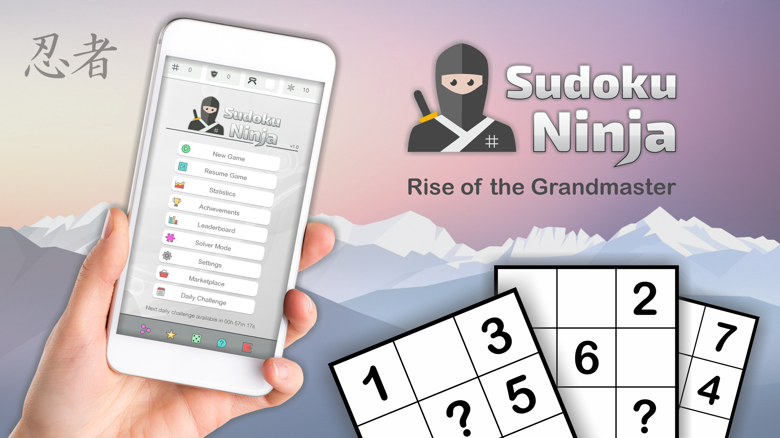 Sudoku Ninja - Rise of the Grandmaster