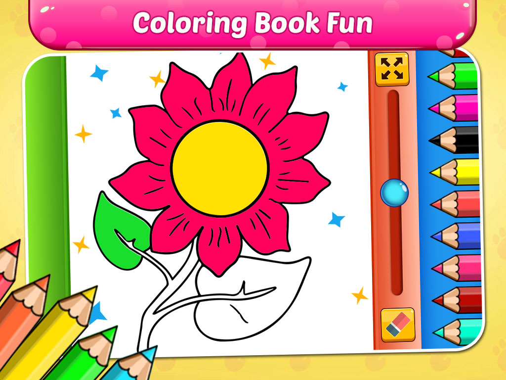 Toddler Coloring Book & Kids Painting Games