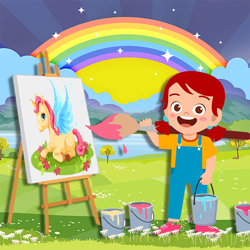 Toddler Coloring Book & Kids Painting Games