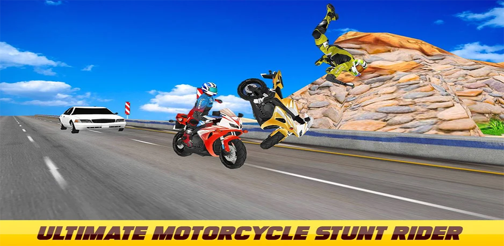 Ultimate Motorcycle Stunt rider:Bike Attack Racer