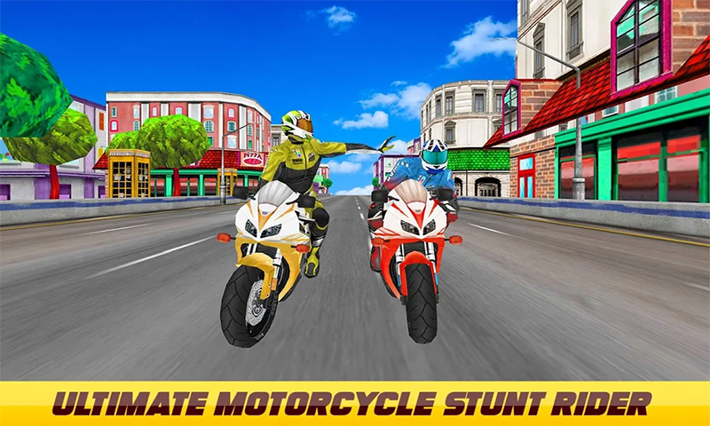 Ultimate Motorcycle Stunt rider:Bike Attack Racer