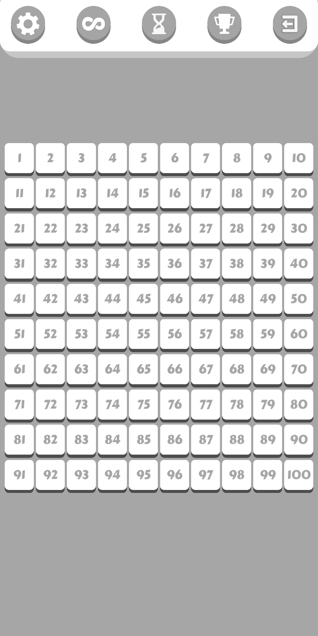 100 Numbers Challenge 2