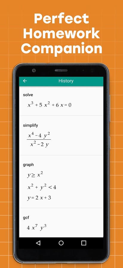 Algebrator - math calculator that shows steps