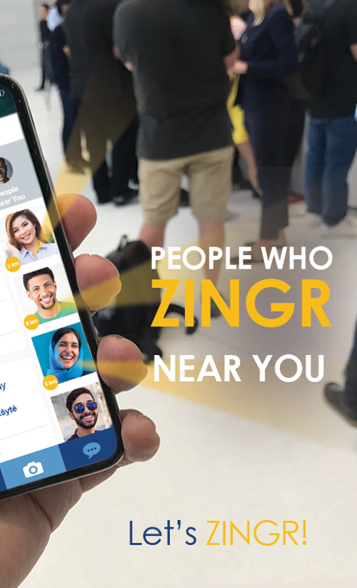 People nearby app ZINGR