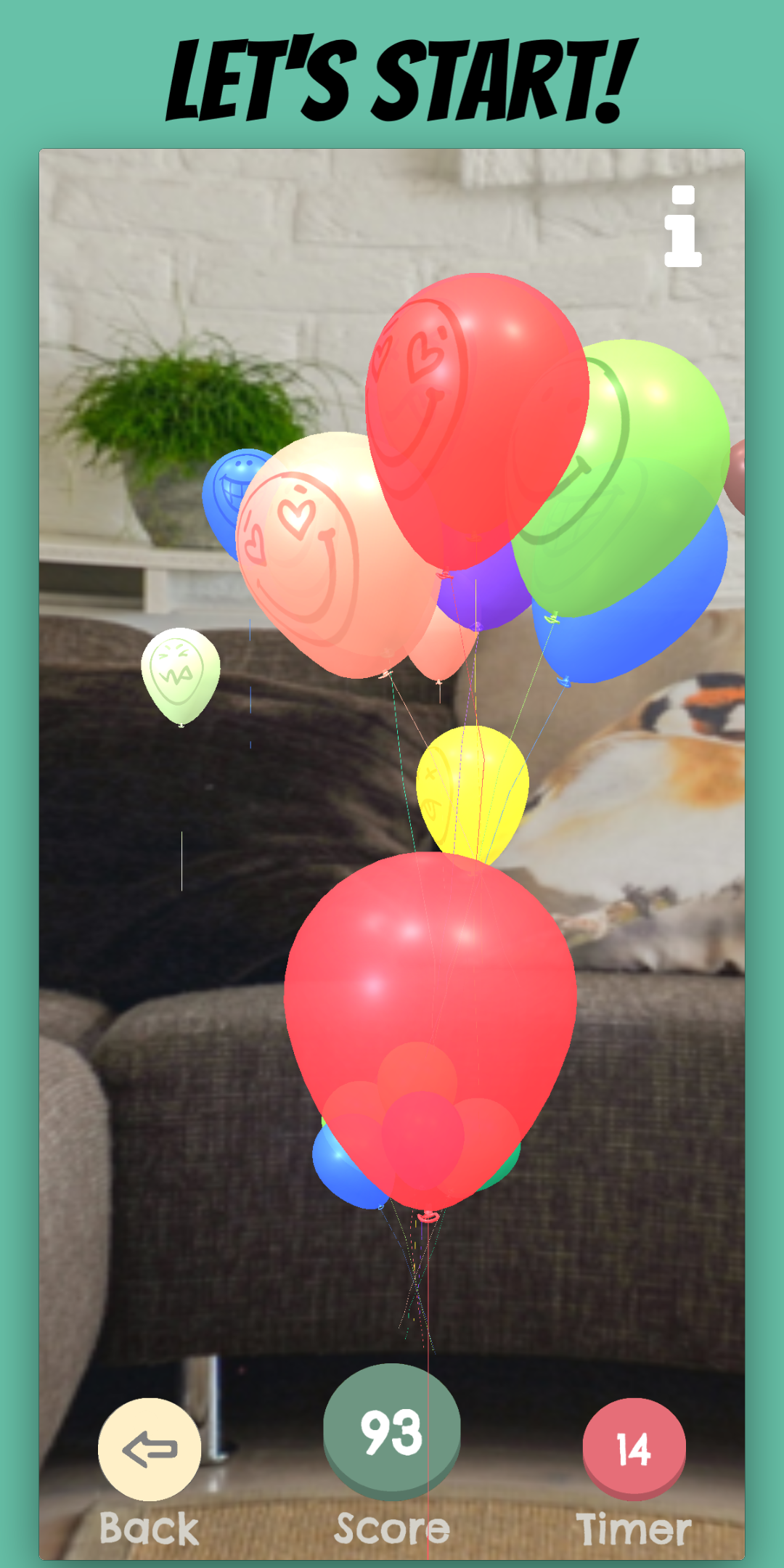 Balloon Invaders: Pop Balloons in AR