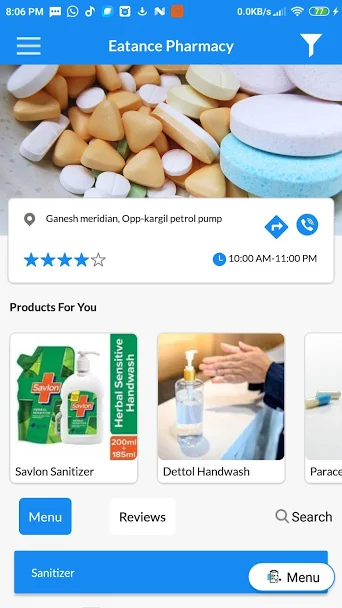 Eatance- Pharmacy app