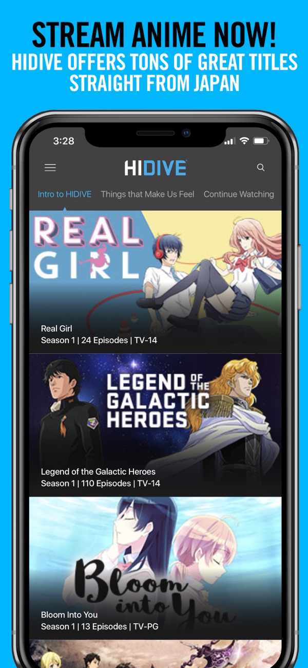 HIDIVE: Stream Your Anime and Stuff!
