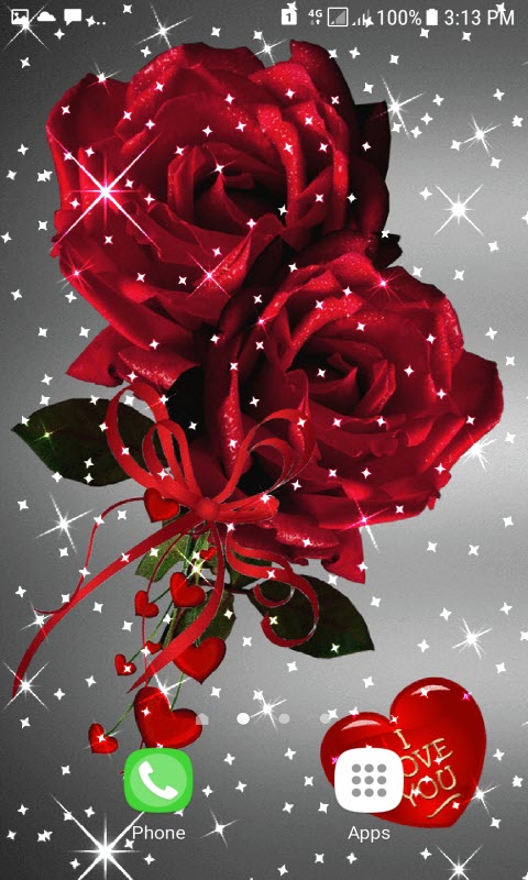 Red Rose Bouquet LWP