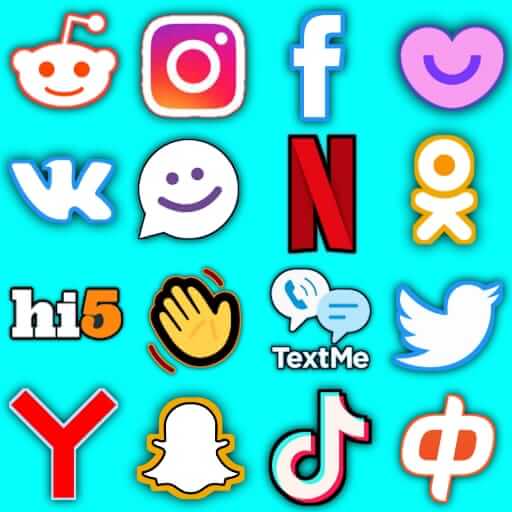 All Social Networks & Social Media Apps- Universal