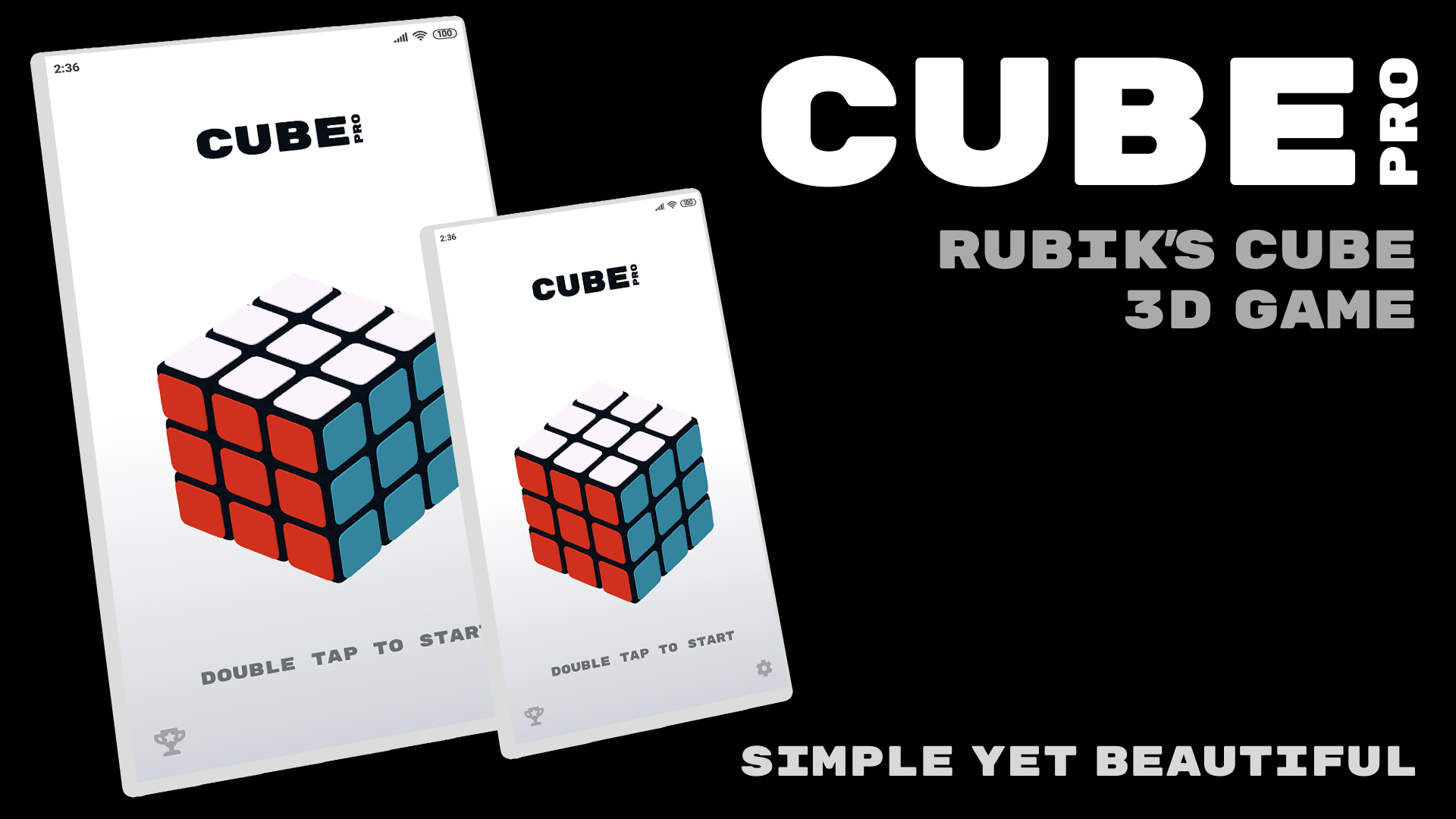 C U B E × PRO — Rubiks cube 3d game
