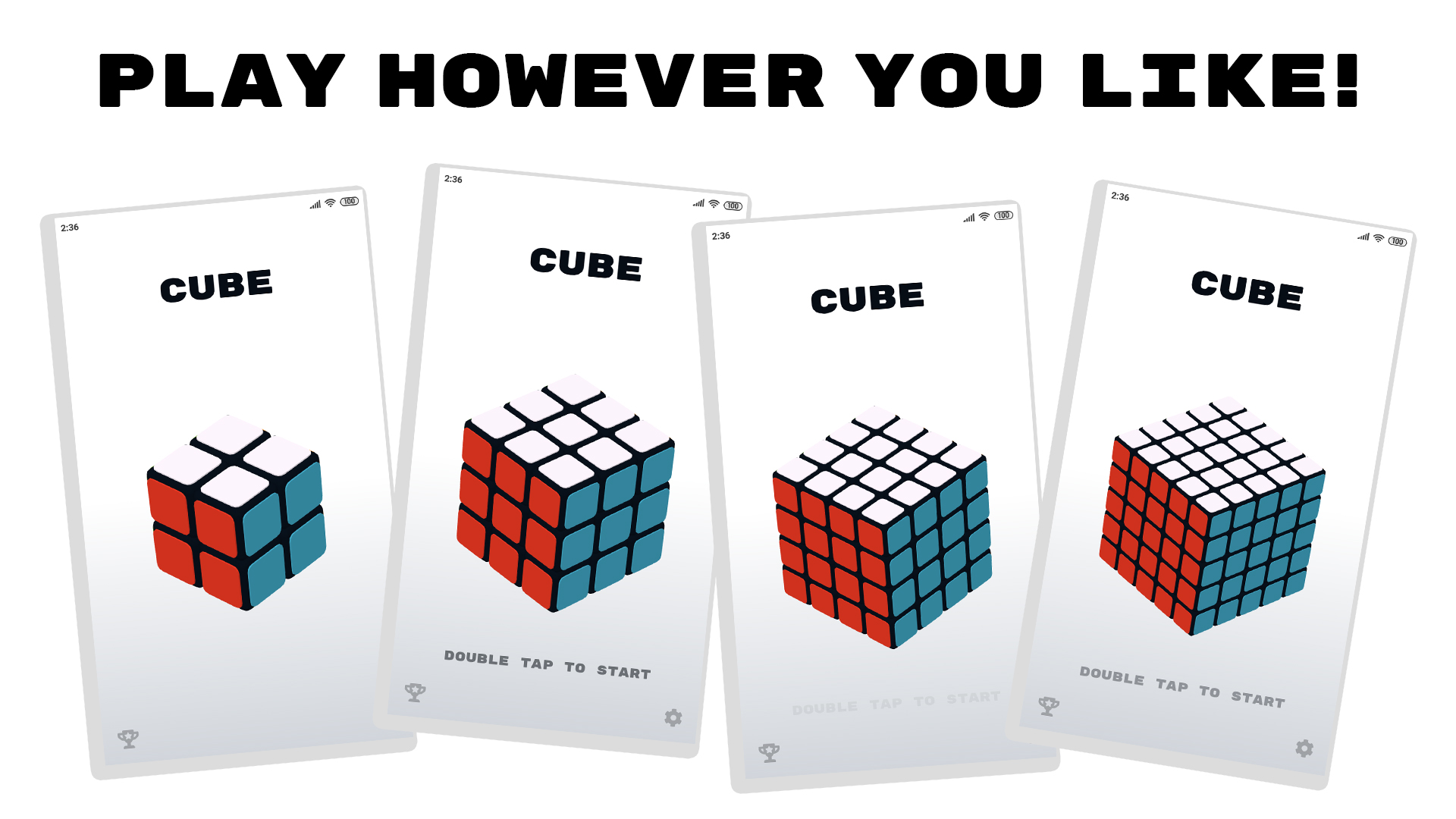 C U B E - Rubik's cube 3d game