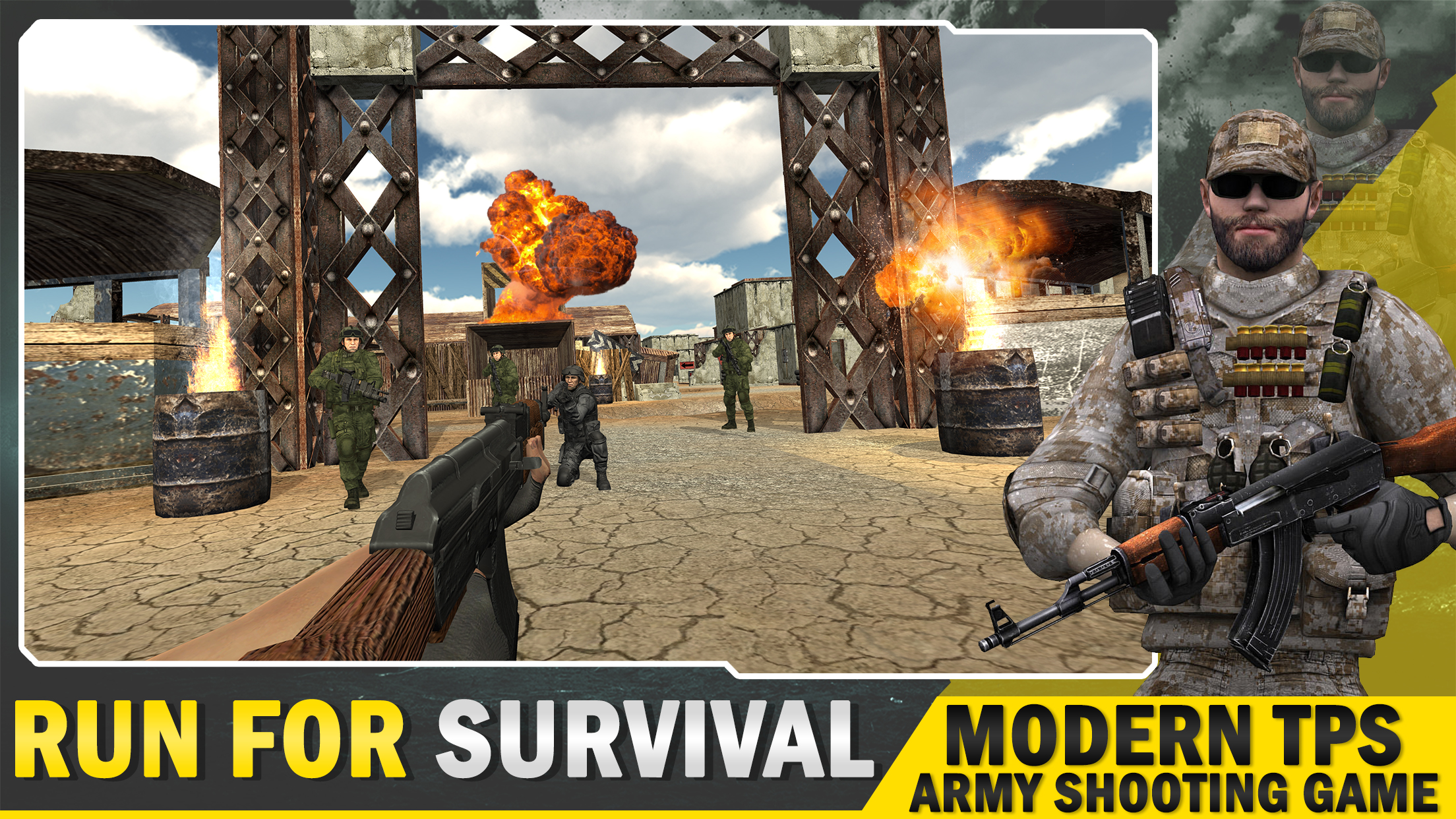 Jogos Online Wx Shoot Strike Army Commando shooting games Best