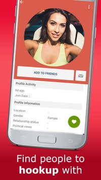 Online dating and hookup site for local singles