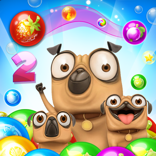 Pug Pop Bubble Shooter 2: Adventure Rescue Bulldog