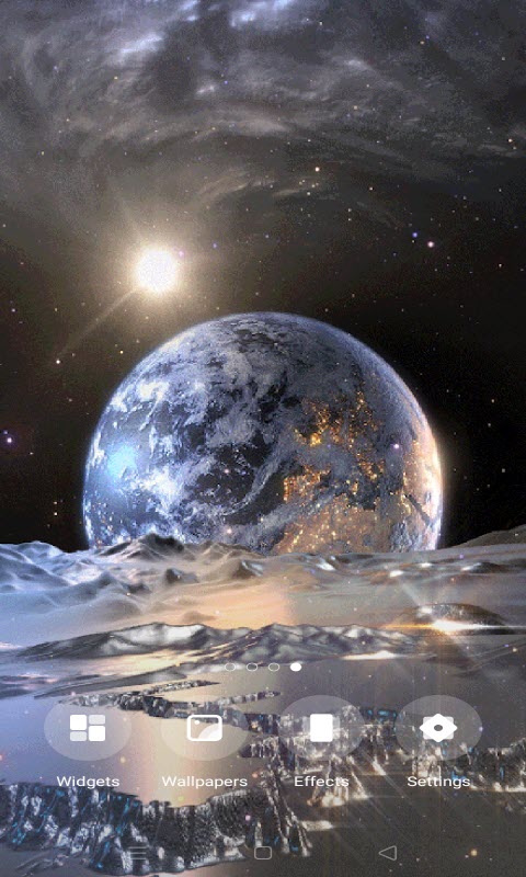 Silver Galaxy Live Wallpaper Silver Galaxy Live Wallpaper