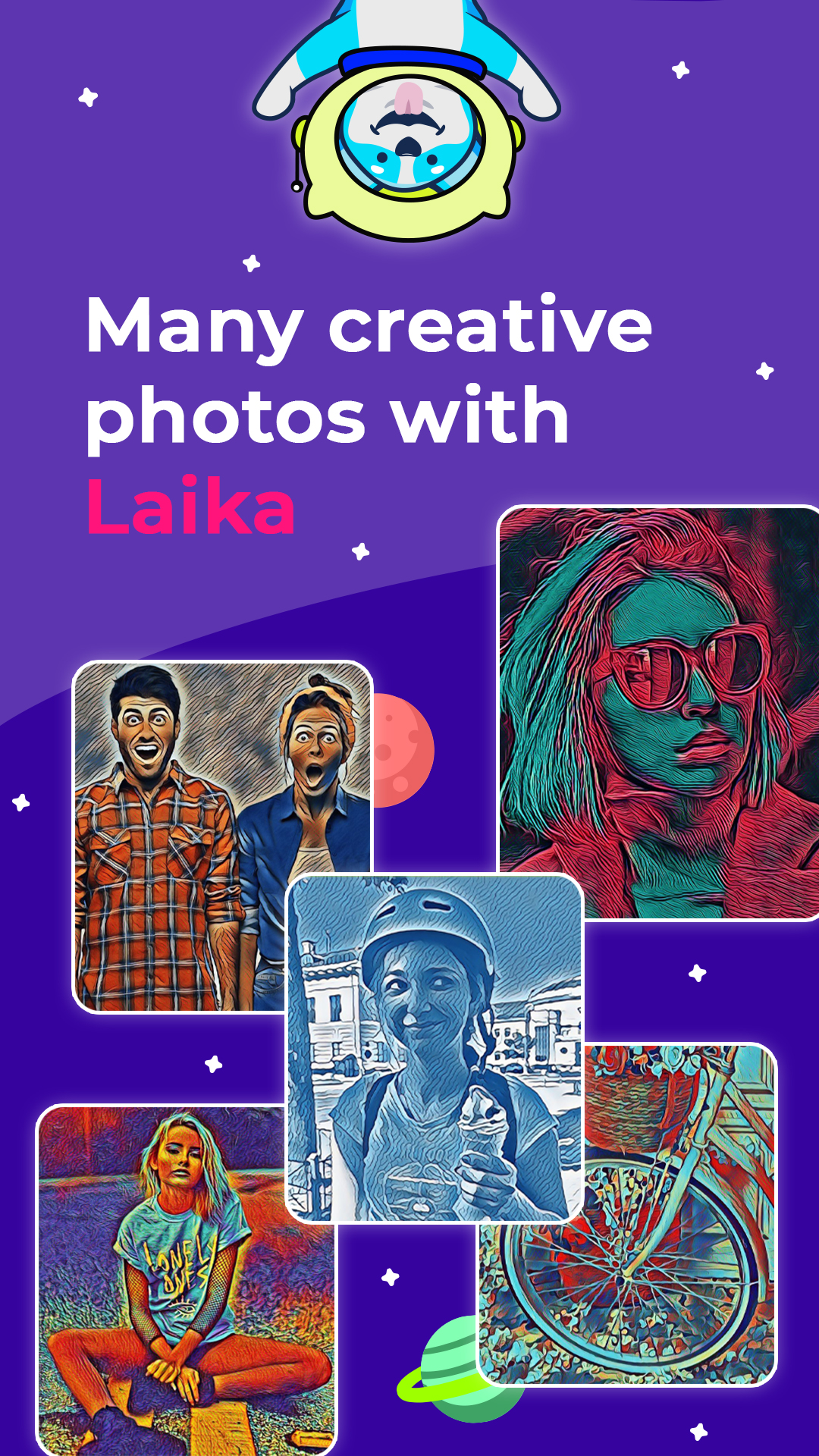 Laika - AI photo editor, prisma effect filters