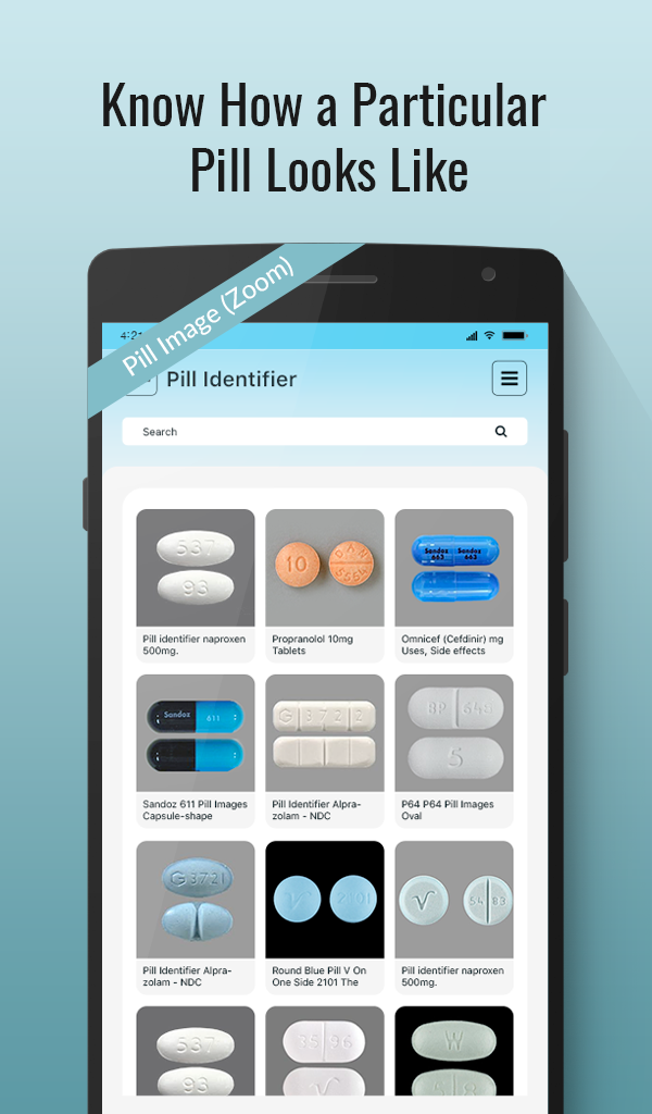 Pill Identifier and Drug Guide