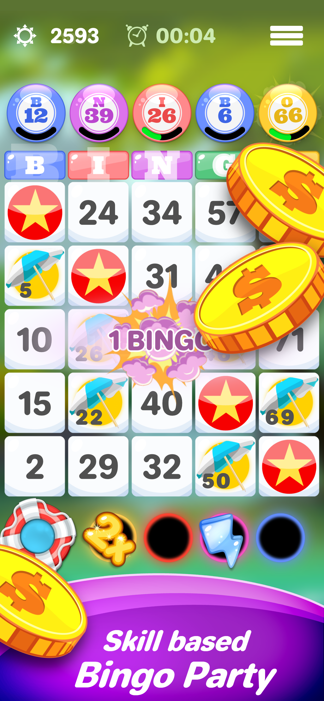 Paradise Blitz: Bingo Party