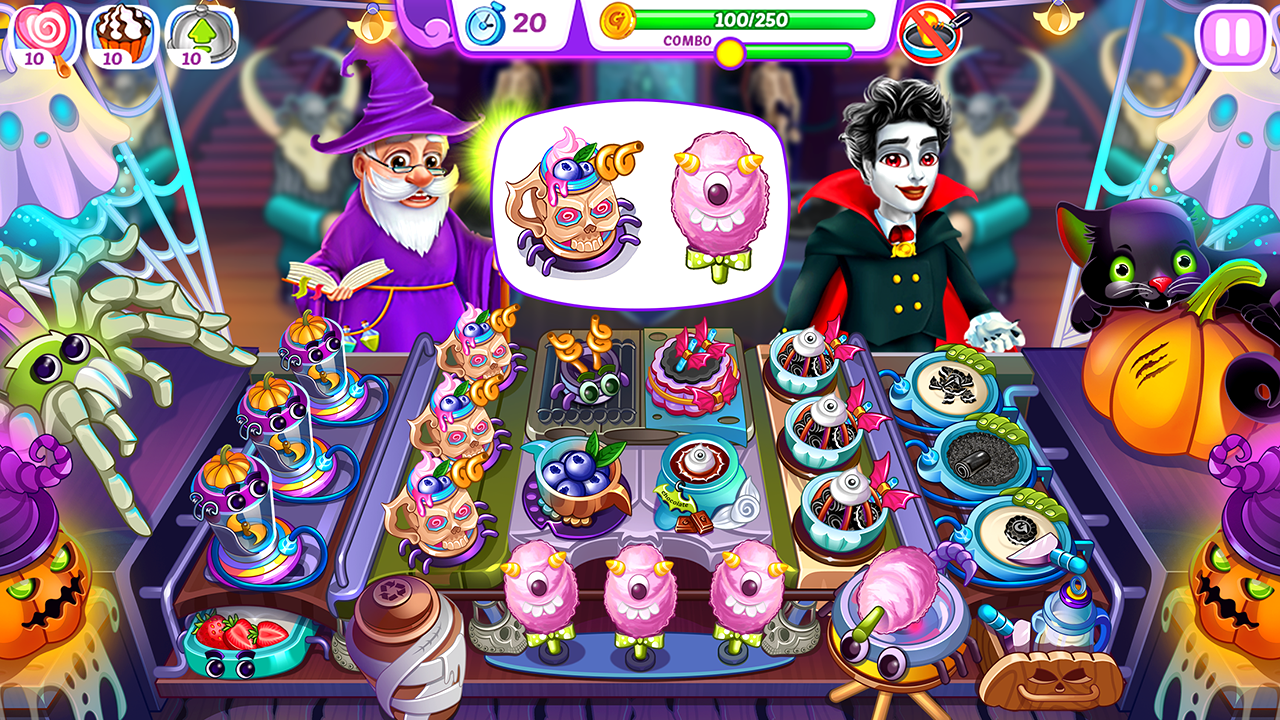 Halloween Madness Cooking Game