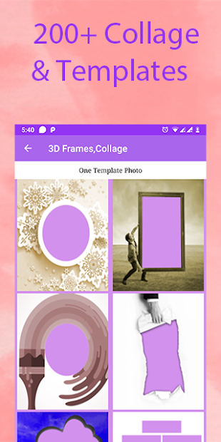 3D Photo Frames: Photo Collage