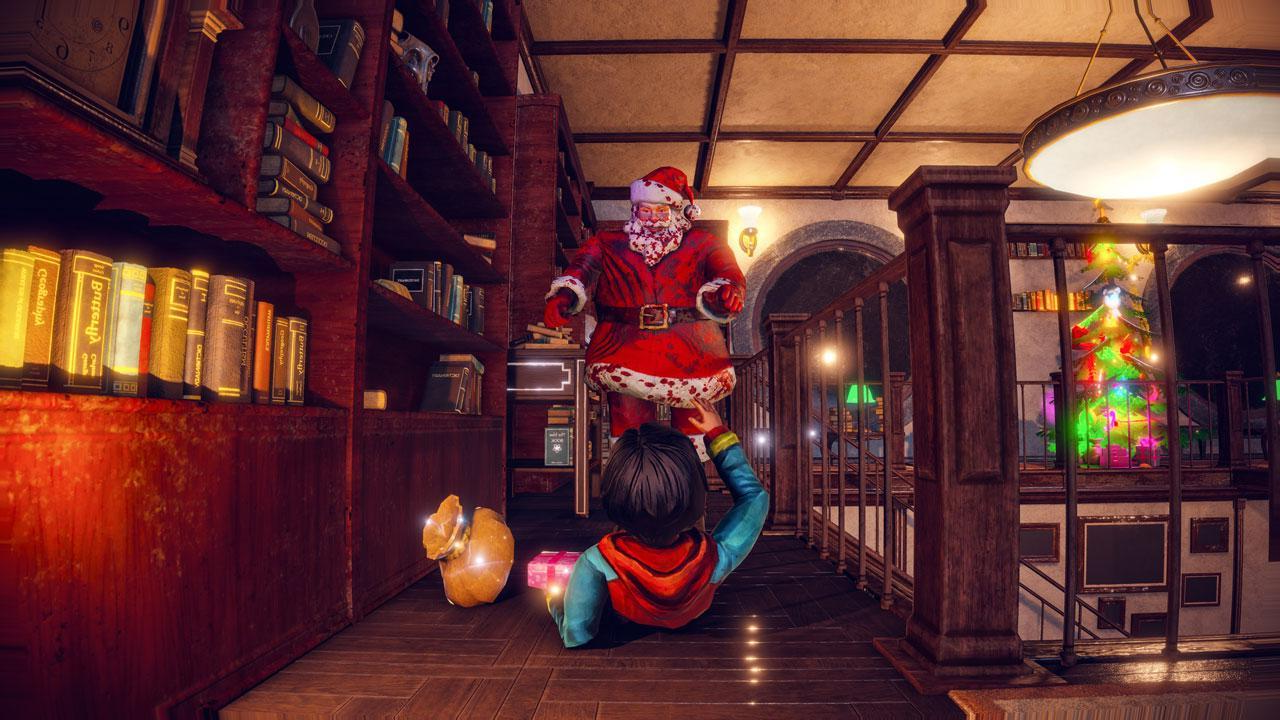 Scary Santa Claus Granny Horror game
