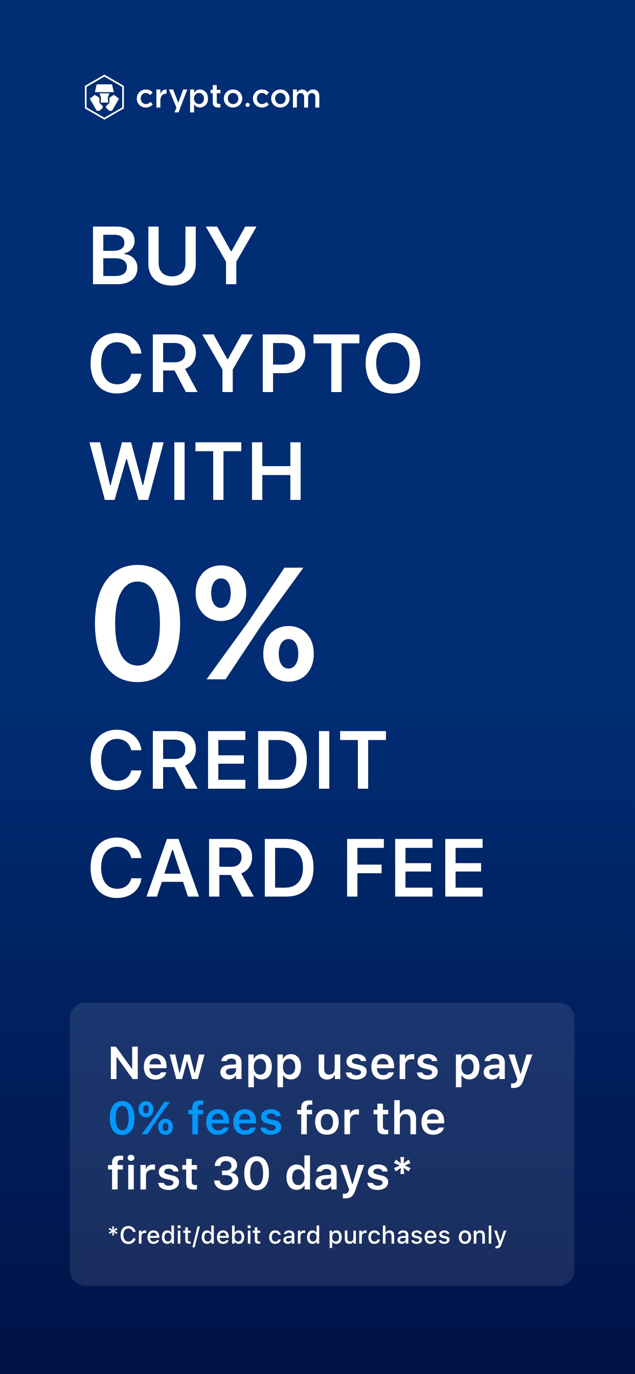 Crypto.com - Buy Bitcoin Now