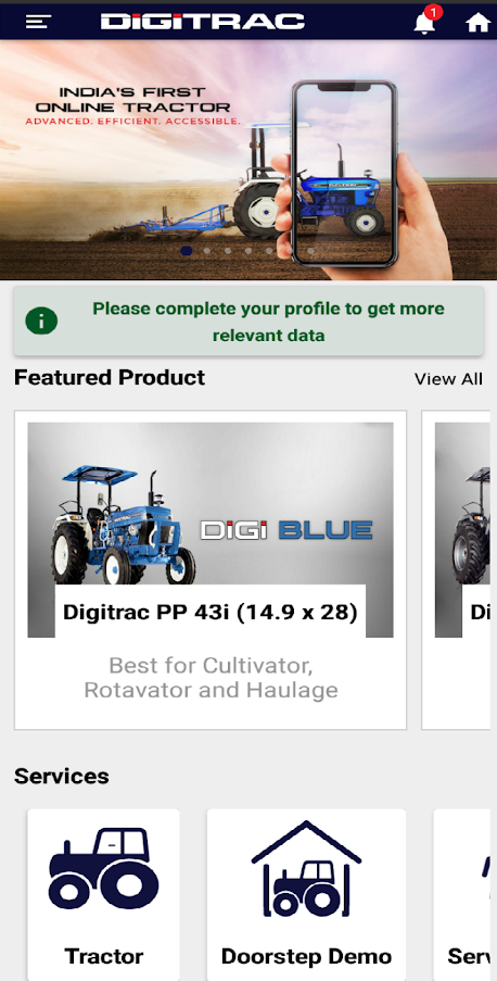 Digitrac - Farm Tractor, Equipments, Spare Parts
