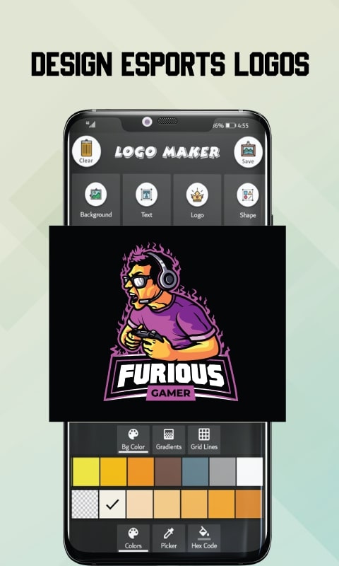 Logo Maker free - icon creator app for esports 3d